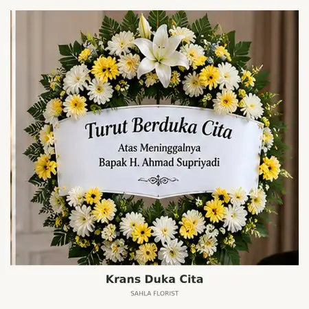 Krans Bunga Duka Pesanggrahan